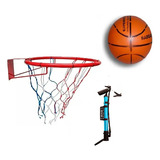 Aro Basquet + Red + Pelota Nº5 + Inflador + Envio Gratis! 