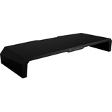 Mesa Suporte Em Aço Para Monitor Gamer Led Rgb Preto Hex As5