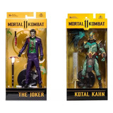 Mcfarlan Mortal Kombat 11 The Joker Kotal Kahn Figuras