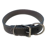 Collar Para Perro De Piel Ajustable Talla 5