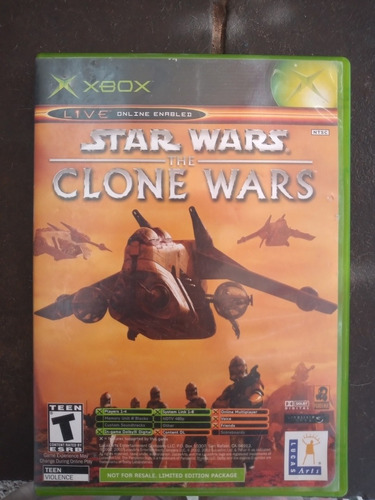 Star Wars The Clone Wars Y Tetris Para Xbox Clásico