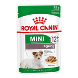 Alimento Pouch Royal Canin Perro Mini Adulto Ageing +12 X3un