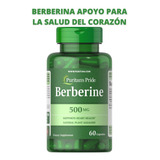 Berberina 500 Mg Control Glucosa 60 Capsulas