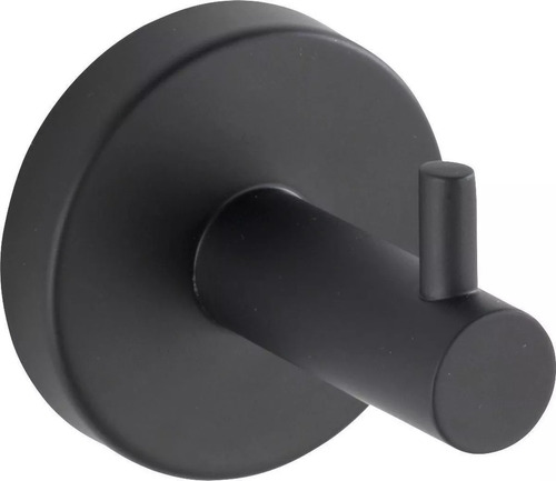 Colgador Perchero Acero Negro De Pared Para Toallas Ropa