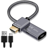 Cable Adaptador De Hdmi Macho A Usb-c 3.1 Hembra