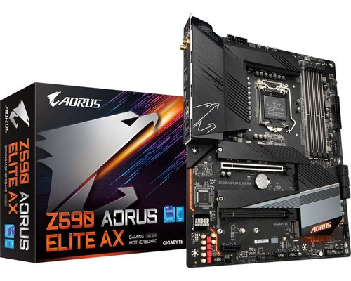 Mother Gigabyte Z590 Aorus Elite Ax S1200 Ddr4 128gb