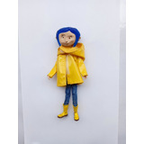 Coraline Figura Bendable Marca Neca 18 Cm De Alto