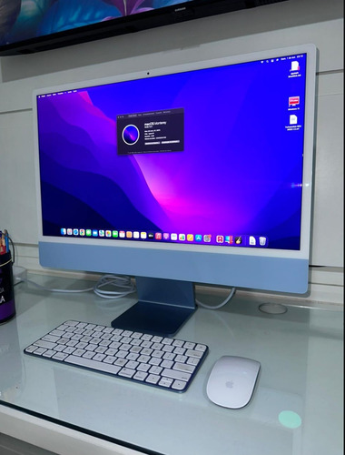 iMac 24 M1, 256gb Ssd,8gb Octa-core, Gpu7core,nf Fast Shop