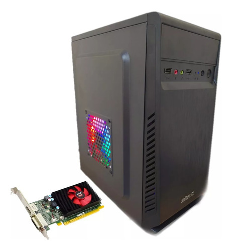 Pc Torre Gamer Core I3 6100 8gb Ram Tarjeta Video R5 340 2gb