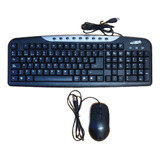 Teclado Y Mouse Skb205 Usb Sentey