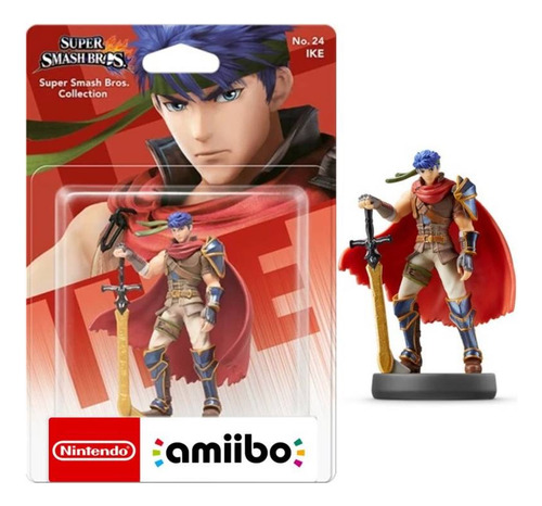 Amiibo Original Ike Super Smash Bros - Envio Gratis