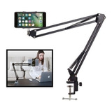 Soporte Celular Brazo Tablet Escritorio Universal Ajustable