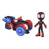 Spider-man Spidey And His Amazing Friends Miles Morales Fig.