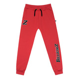 Pantalon Jogging Downtown Frizado Rojo - Billionz Oficial