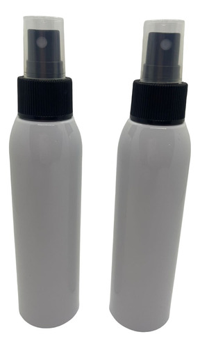 Envase Pet Blanco Con Spray Atomizador 125 Ml - Pack 25 Unid