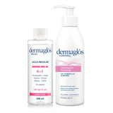 Dermaglós Combo Limpieza Facial Hidratación Corporal