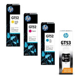 Combo Tinta Hp Gt53 + Gt52 Colores Original Gt5820 315 410