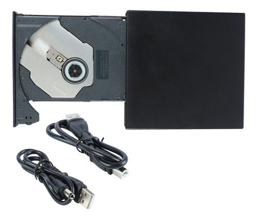 Unidad De Dvd Externa Usb 2.0 Plug And Play De Bajo Nivel De