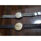 Par De Relojes A Cuerda Hombre Delbana Y Dominator Oferta!!!