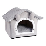 Cama Para Gatos De Interior Gatito Cachorro Cueva Cerrada L