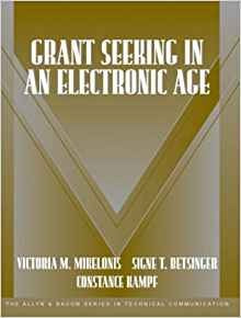 Grant Seeking In An Electronic Age (part Of The Allyn  Y  Ba