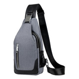 Mochila Cruzada Moto Lust Bandolera Usb