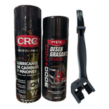 Lubricante De Cadena Crc Mas Desengrasante Pysta Y Cepillo