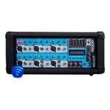 Consola Potenciada M610up 6 Canales Usb-bluetooth 