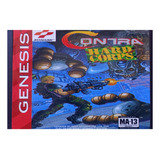 Contra Hard Cops Para Sega Genesis Megadrive. Repro 