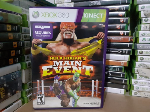 Jogo Para Kinect Hulk Hogan's Main Event Xbox 360 Original