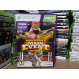 Jogo Para Kinect Hulk Hogan's Main Event Xbox 360 Original