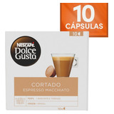 Café Em Cápsula Dolce Gusto Cortado Espresso Macchiato 10 Un