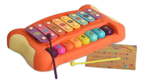 Juguete Didáctico Musical Xilófono Infantil Teclado Colores