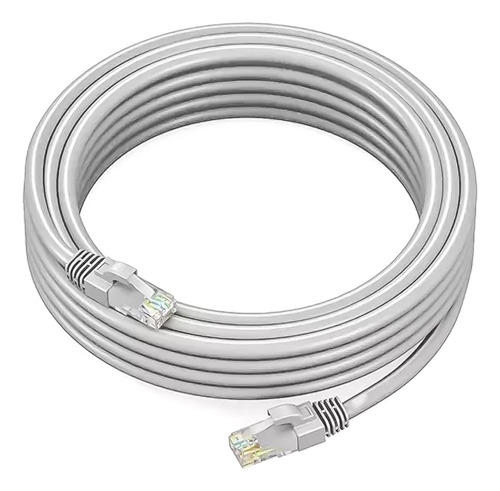 Cable De Red Lan Rj45 Cat 5e De 10 Mtrs Conexion A Internet