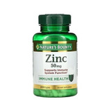 Natures Bounty | Zinc I 50mg I 200 Comprimidos I Importado
