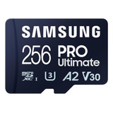 Samsung Pro Ultimate Memoria Micro Sd 256gb 4k 200mb/s 