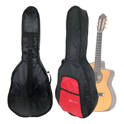 Funda De Color Rojo Para Requinto Acústico O Electroacústico