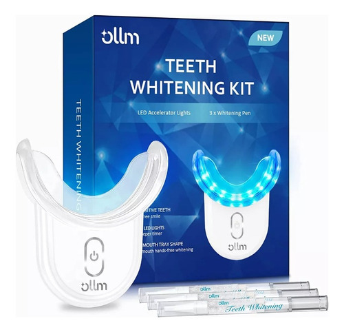 Kit De Blanqueamiento Dental, Tiras De Bolígrafo Marca Ollm