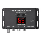 Conversor Modulador Para Modulador Rf Av Tv Tm80 Link