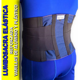 Faja Lumbar Sacrolumbar Reforzada Varillas Plastico Aluminio