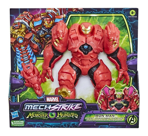 Figura Ironman Armadura De Caza Marvel Mechstrike  F5073