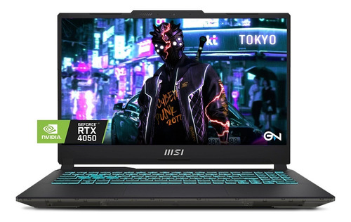 Notebook Msi Cyborg 15 I7 12va 32gb 512ssd Rtx4050 Fhd W11