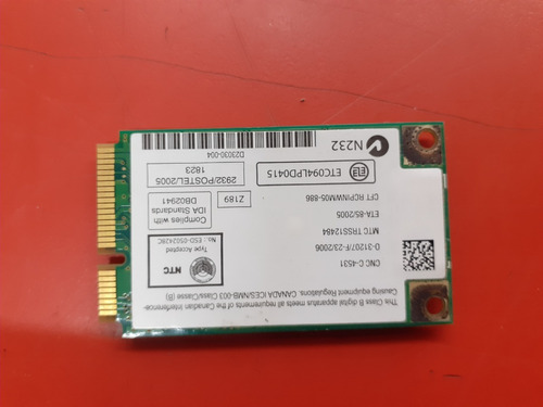 Wifi Intel Modelo Wm3945abg Now1