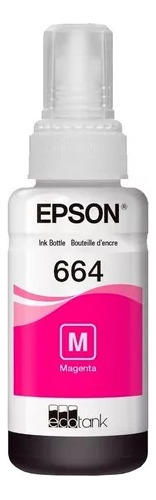 Botella Epson Ecotank T664 Magenta Serie L 70ml /v /vc Nuevo