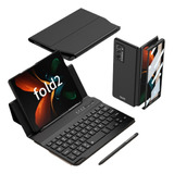 Para Samsung Galaxy Z Fold 2funda Con Tapa Magnética Para