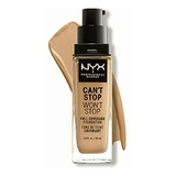 Nyx Professional Makeup Base Maquillaje Liquida Can't Stop