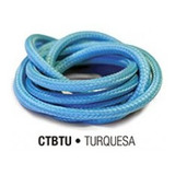Cable Textil Decorativo Trefilight X Metro Turquesa