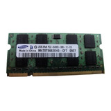 Memoria Ram Samsung 2gb 2rx8 Pc2-6400s M470t5663eh3-cf7