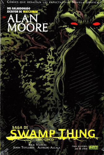 Dc Vertigo  Swamp Thing Libro 5 Alan Moore