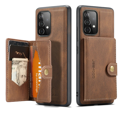 Accesorios Celulares Funda De Piel Magnética Extraíble Con